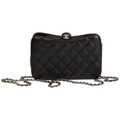 2011 Chanel Black Quilted Lambskin Pouch-on-Chain POC