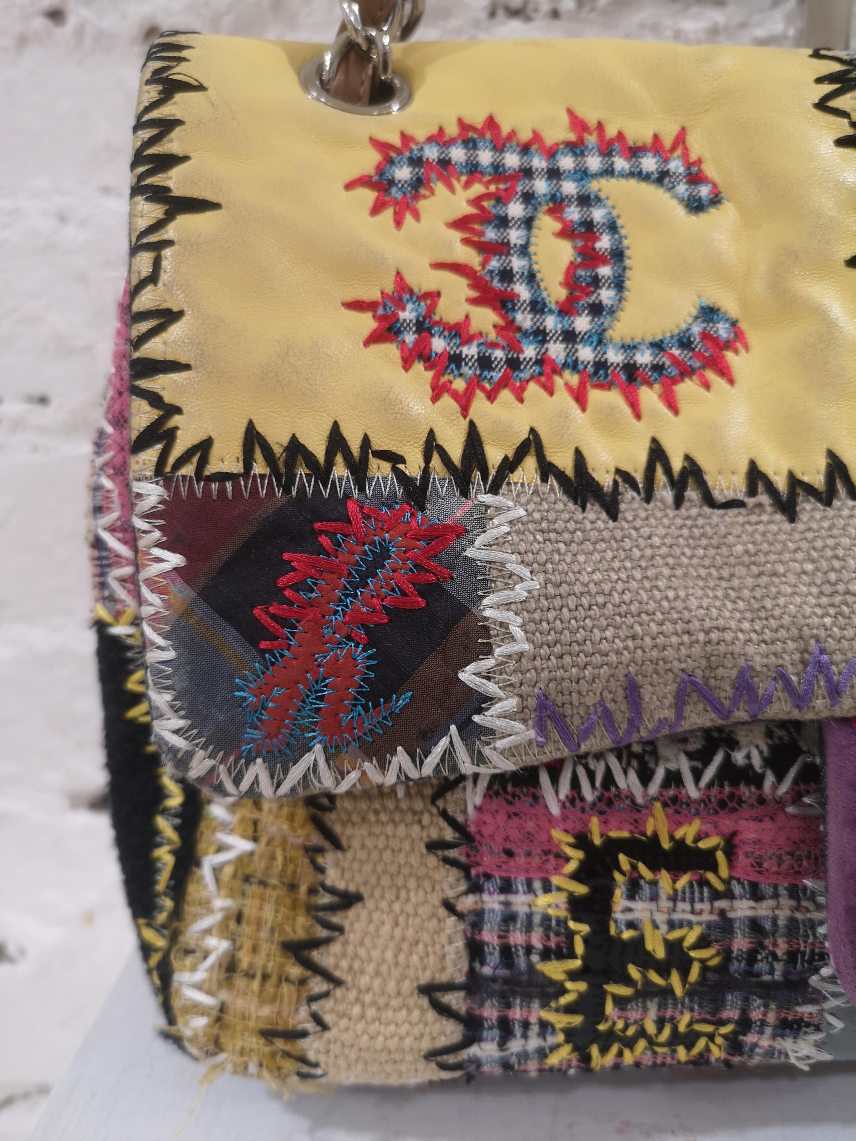2011 Chanel Jumbo Patchwork Umhängetasche 5