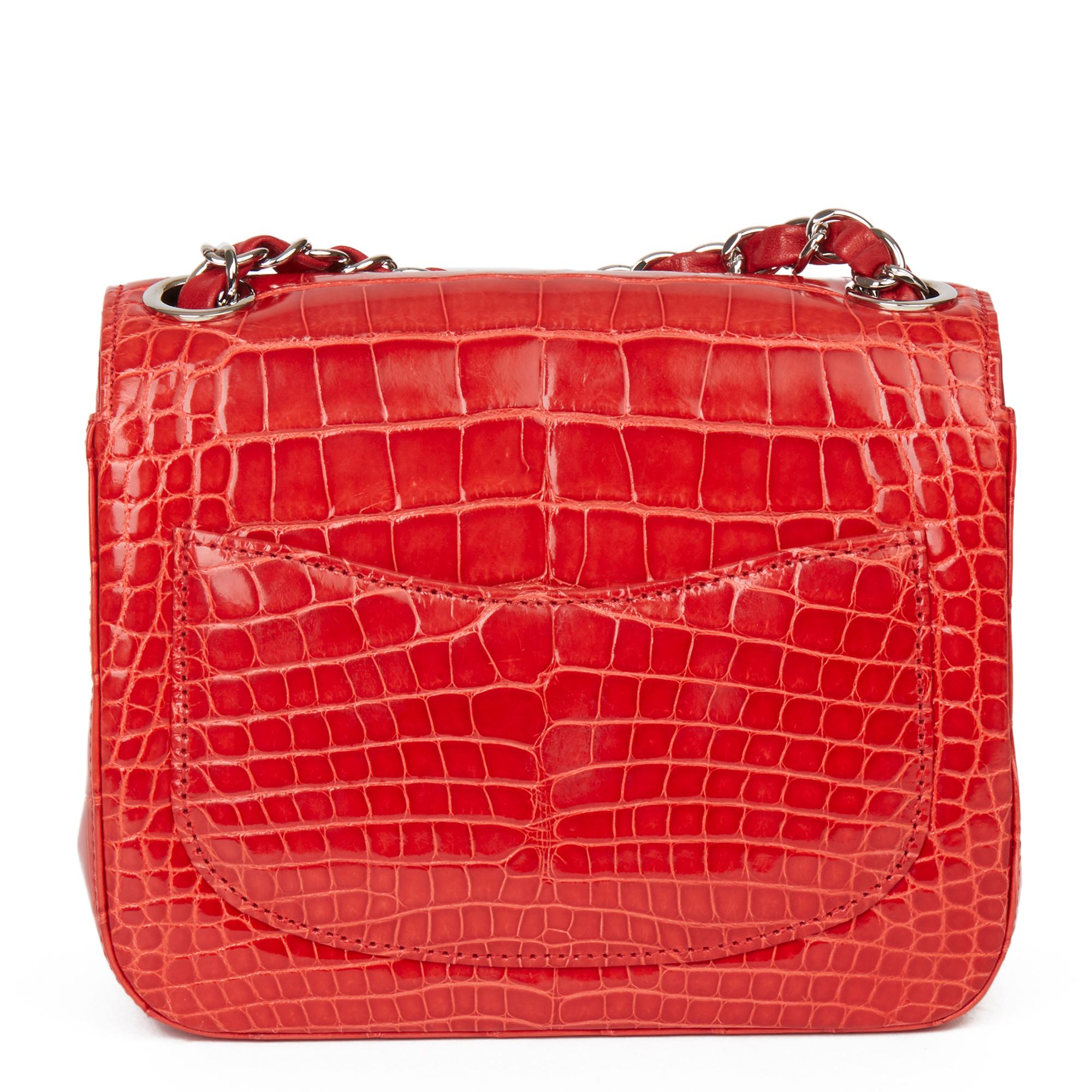red crocodile chanel bag