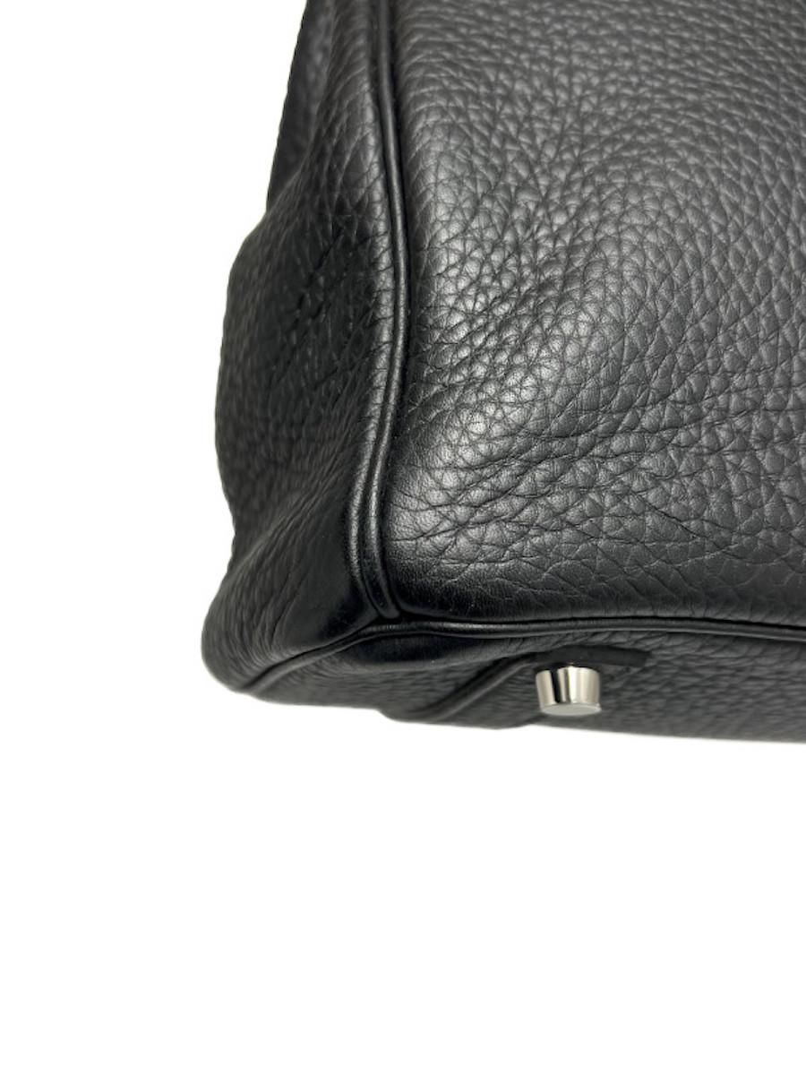 2011 Classic Hermès Birkin 35 black Togo For Sale 7
