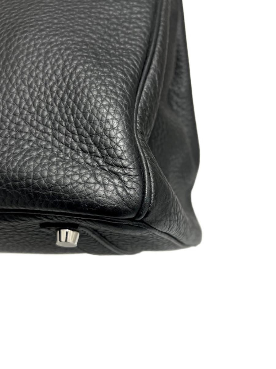 2011 Classic Hermès Birkin 35 black Togo For Sale 8