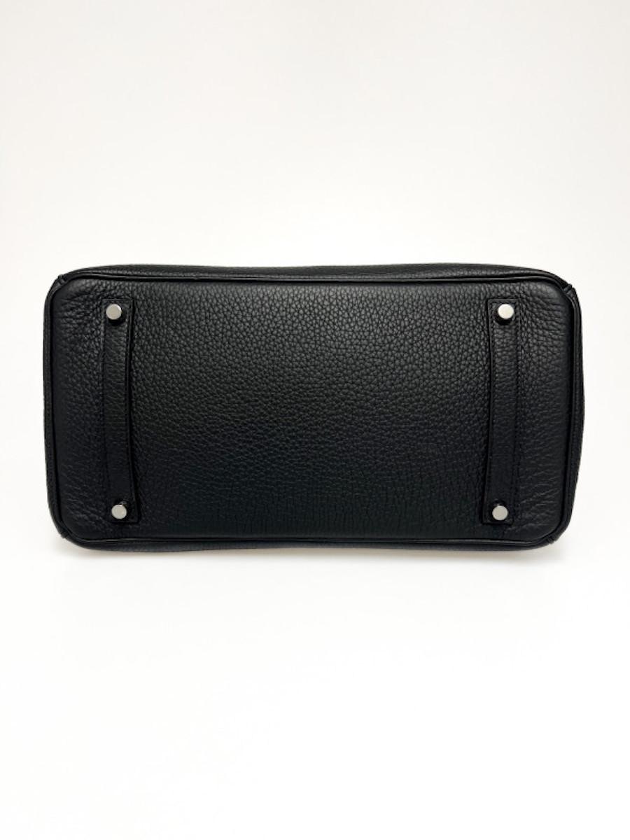 2011 Classic Hermès Birkin 35 black Togo In Excellent Condition For Sale In Paris, FR