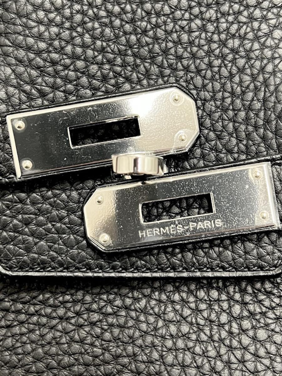 2011 Classic Hermès Birkin 35 black Togo For Sale 3
