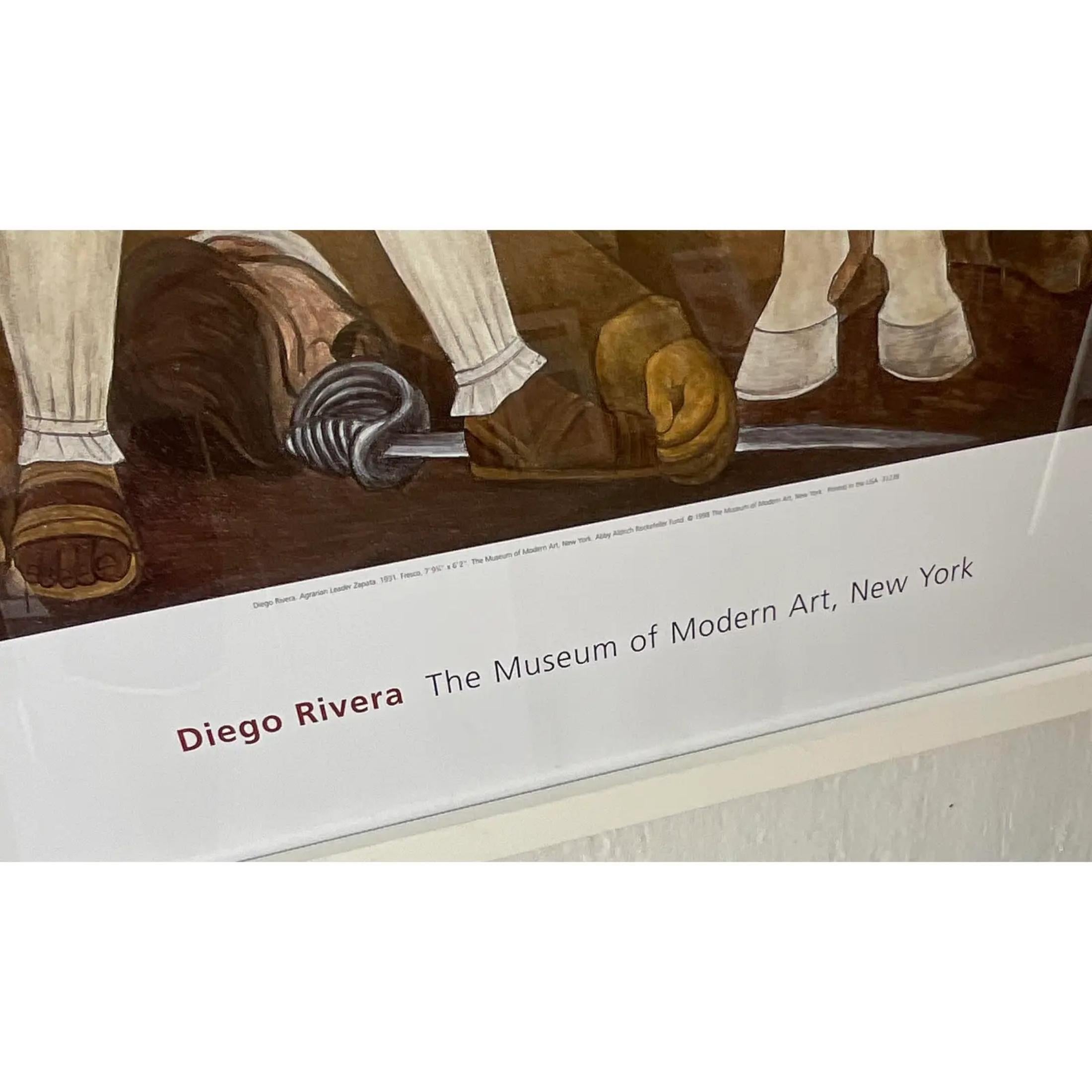 American 2011 Diego Rivera Metropolitan Museum Show Poster For Sale