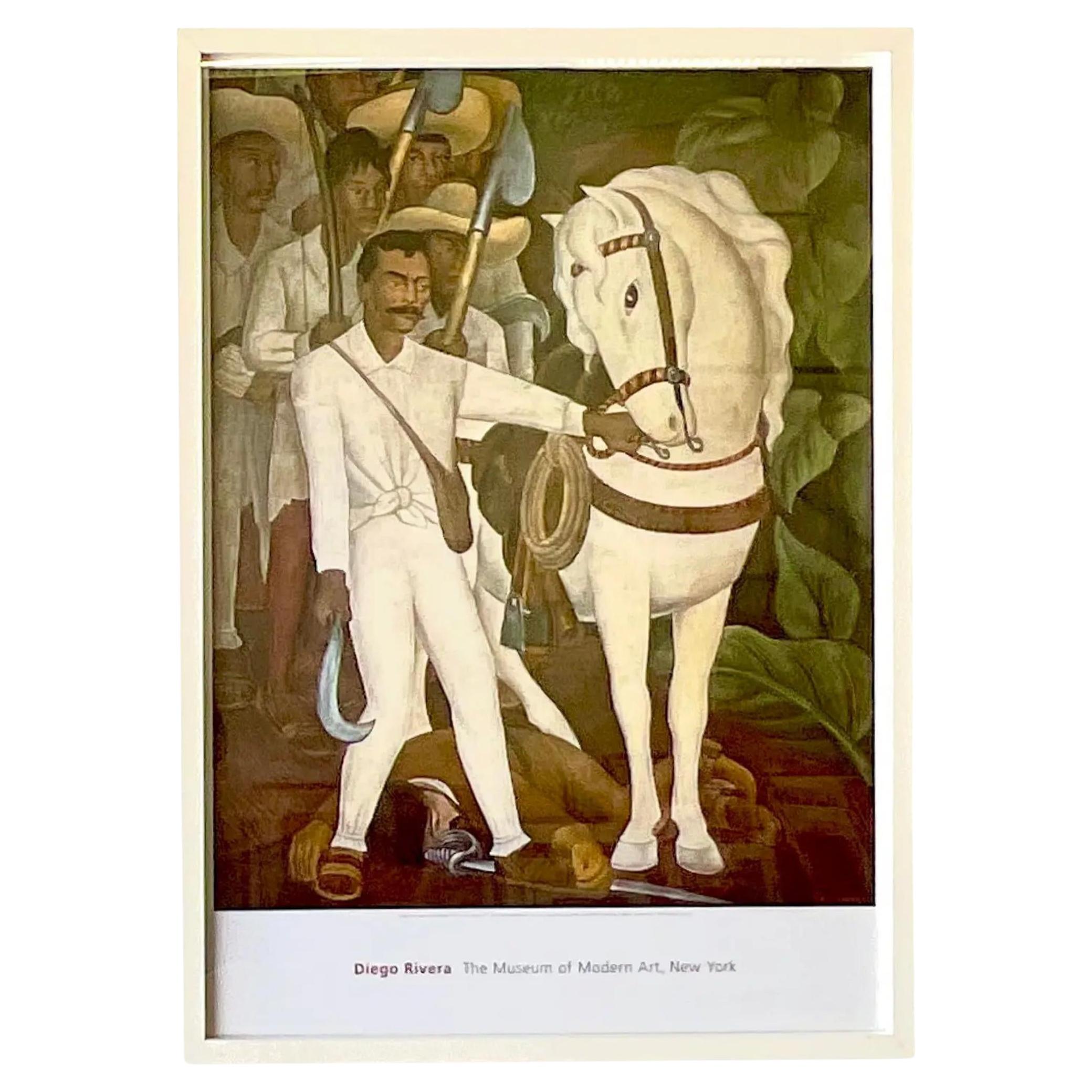 2011 Diego Rivera Metropolitan Museum Show Poster For Sale