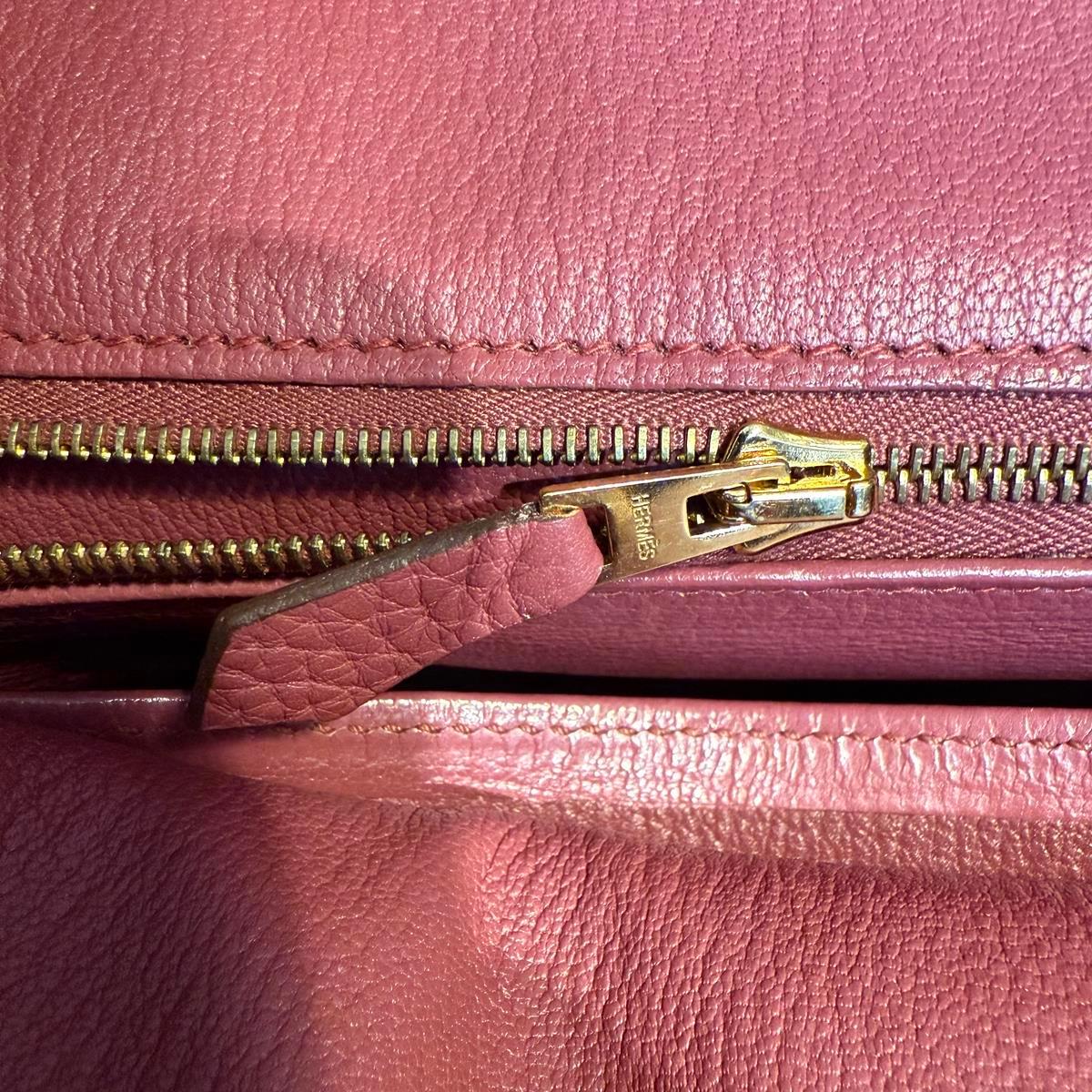 2011 Hermès Birkin 30 Bois de Rose Rosewood For Sale 8