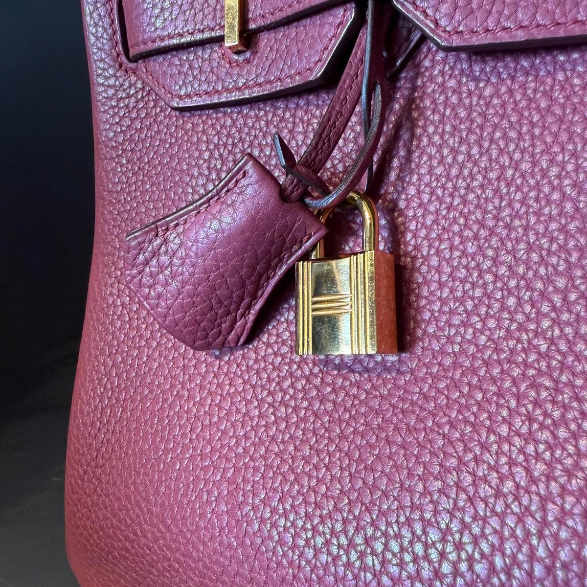 2011 Hermès Birkin 30 Bois de Rose Rosewood For Sale 2