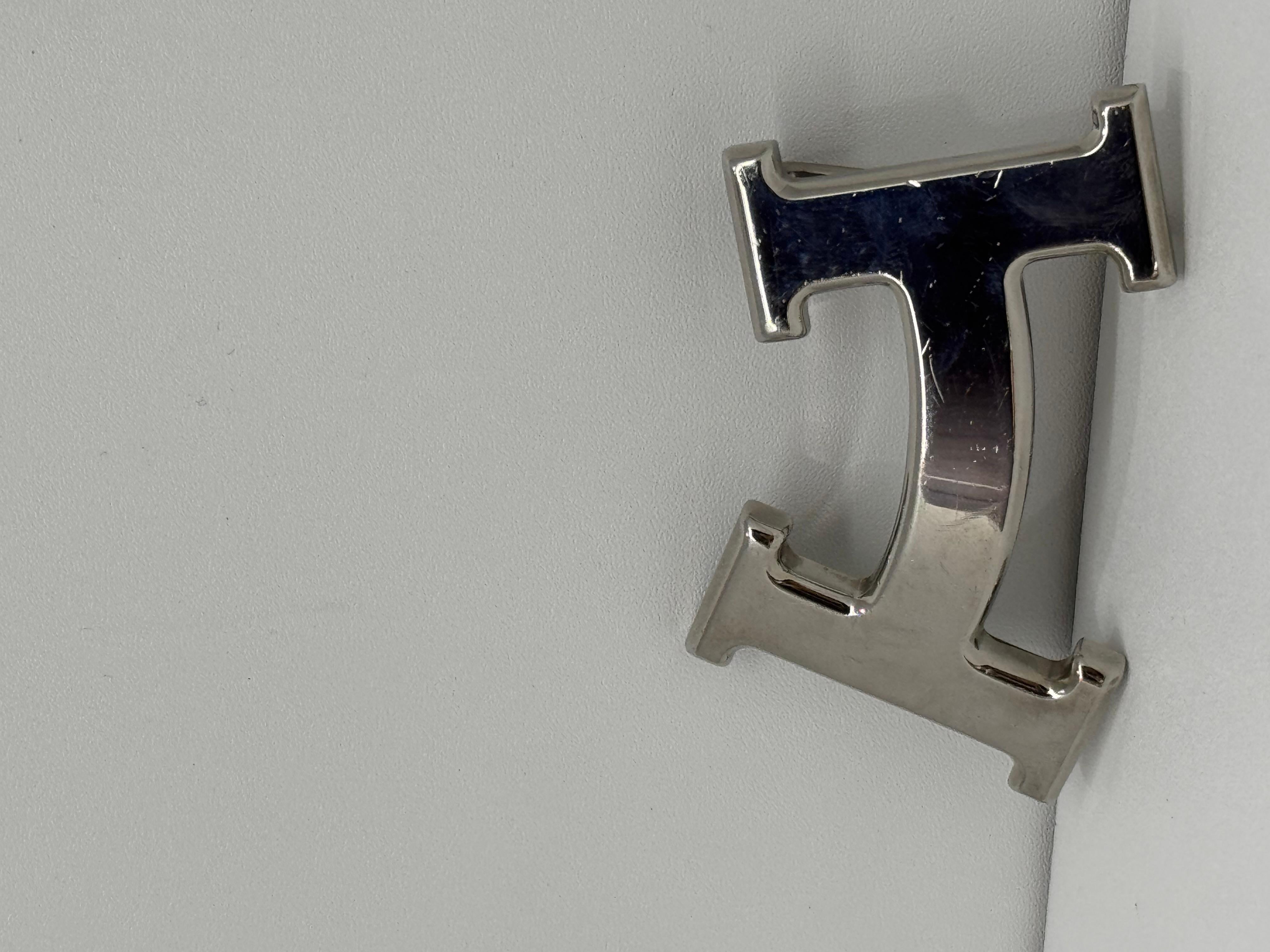 Cinturón reversible 2011 Hermes Limited H Smile Buckle 7