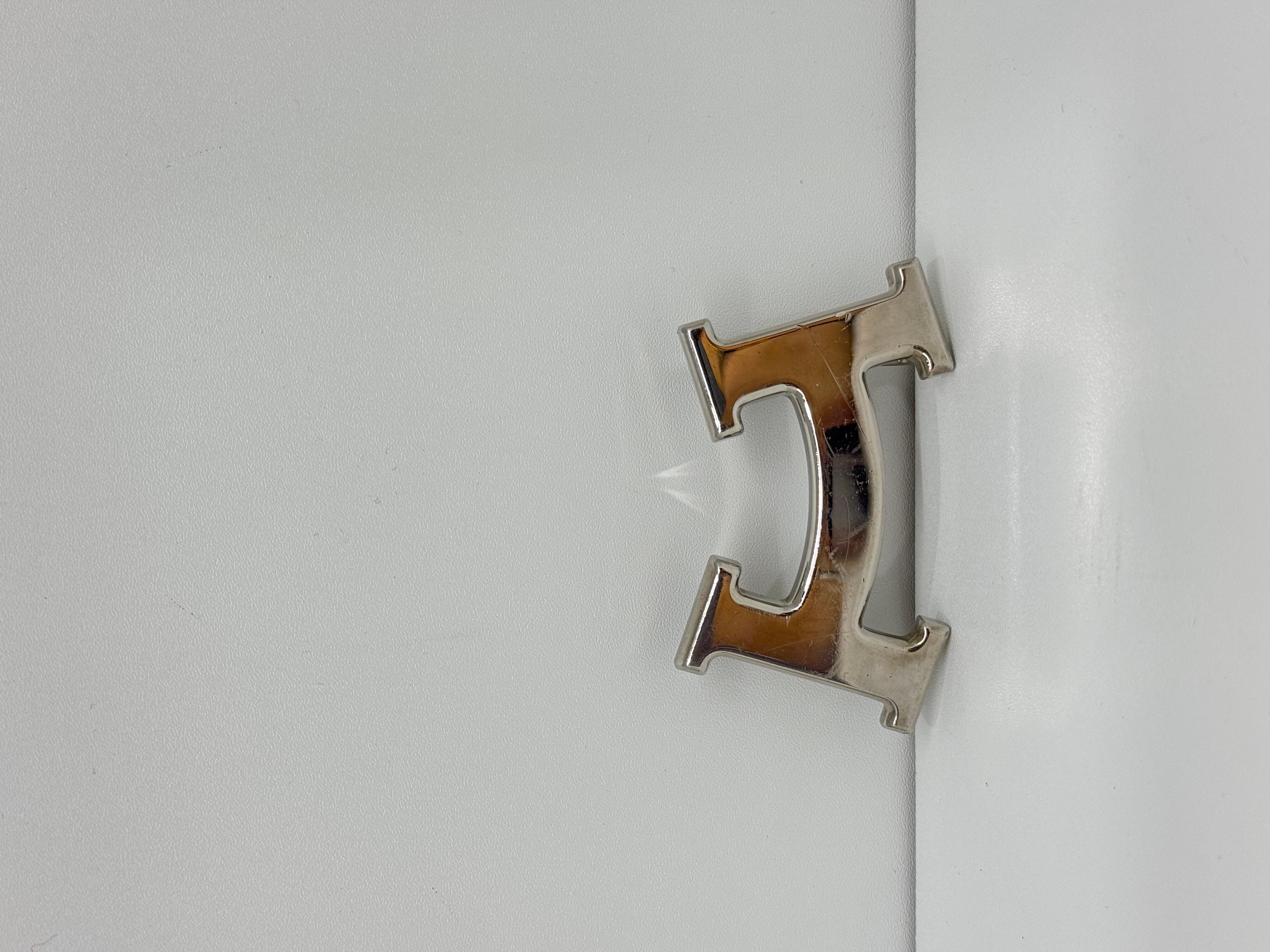 Cinturón reversible 2011 Hermes Limited H Smile Buckle 8