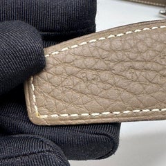 2011 Hermes Limited H Smile Buckle Reversible Belt