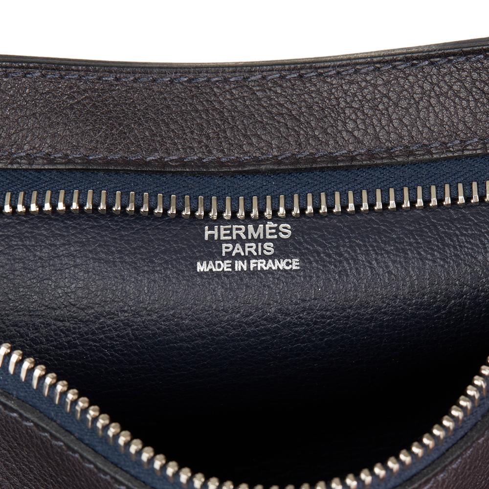 2011 Hermès Raisin Evercalf Leather Chiquita Belt Bag 5