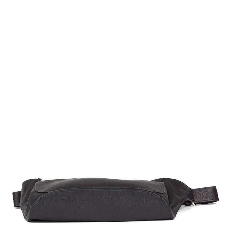 2011 Hermès Raisin Evercalf Leather Chiquita Belt Bag at 1stDibs