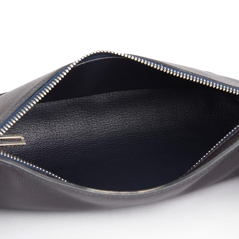 2011 Hermès Raisin Evercalf Leather Chiquita Belt Bag 4