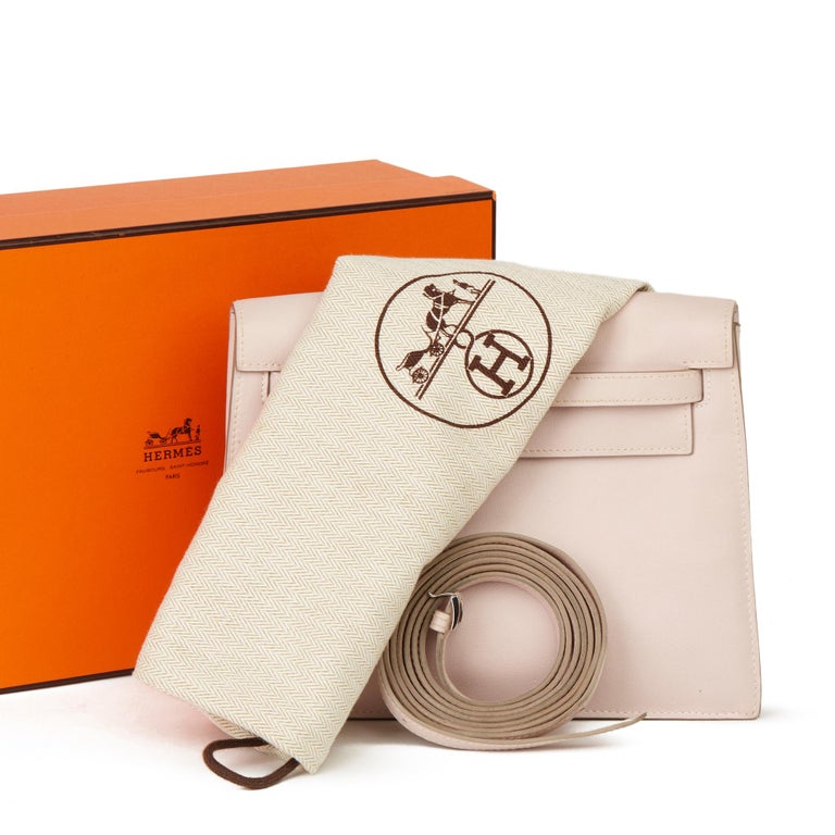 2011 Hermes Rose Dragee Swift Leather Kelly Danse At 1stdibs