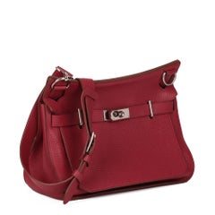 2011 Hermes Rubis Clemence Leather Jypsiere 34cm
