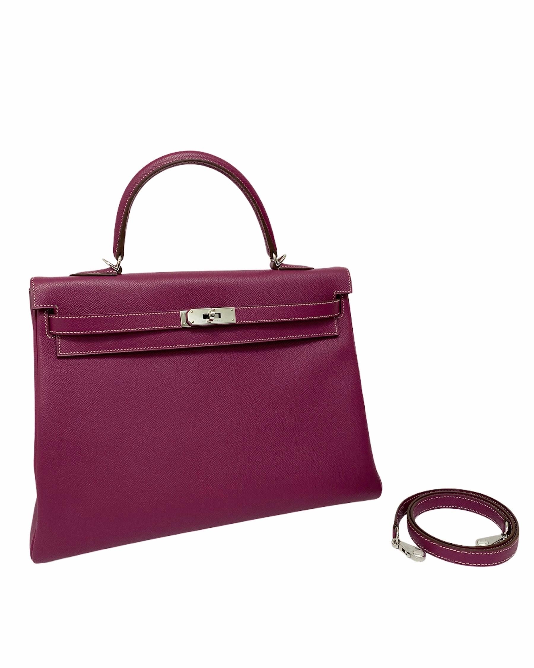 2011 Borsa Hermès Tosca Togo Kelly 35 6