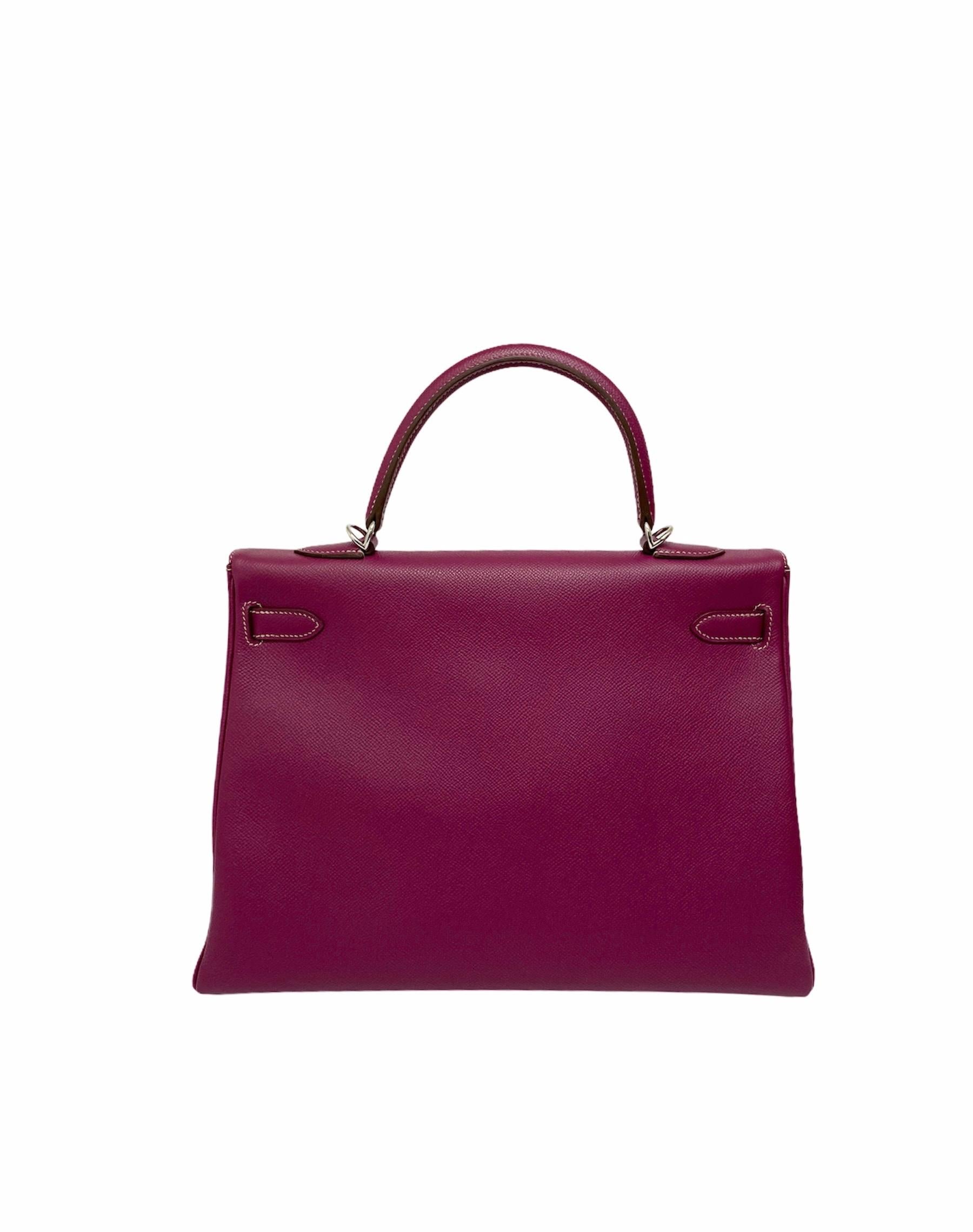 Donna 2011 Borsa Hermès Tosca Togo Kelly 35