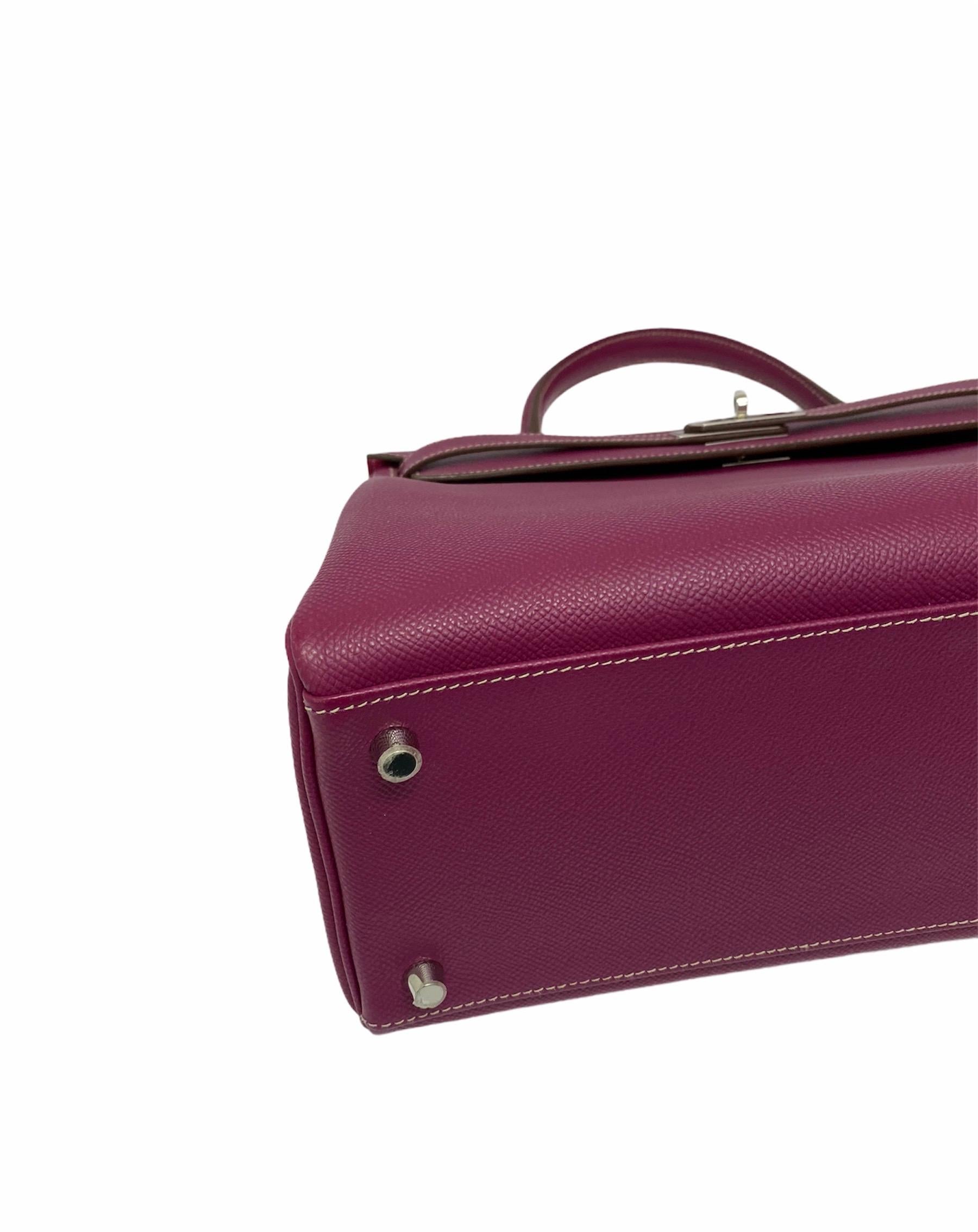2011 Borsa Hermès Tosca Togo Kelly 35 3