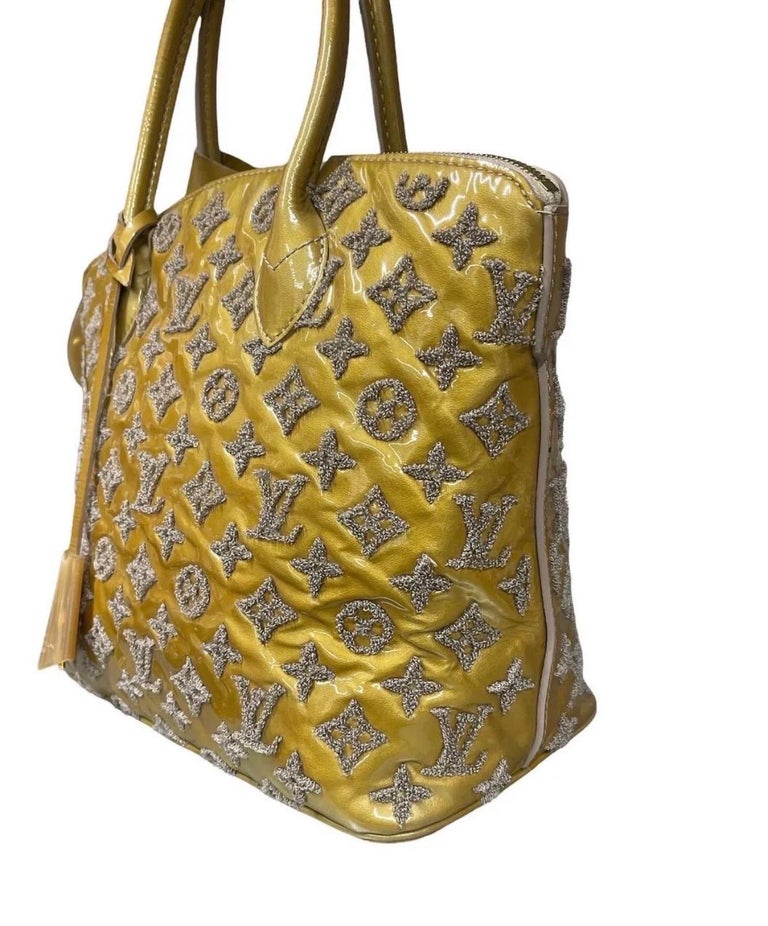 Louis Vuitton Mustard Patent Leather And Matte Bouclette Fascination Lockit  Gold Hardware, 2011 Available For Immediate Sale At Sotheby's