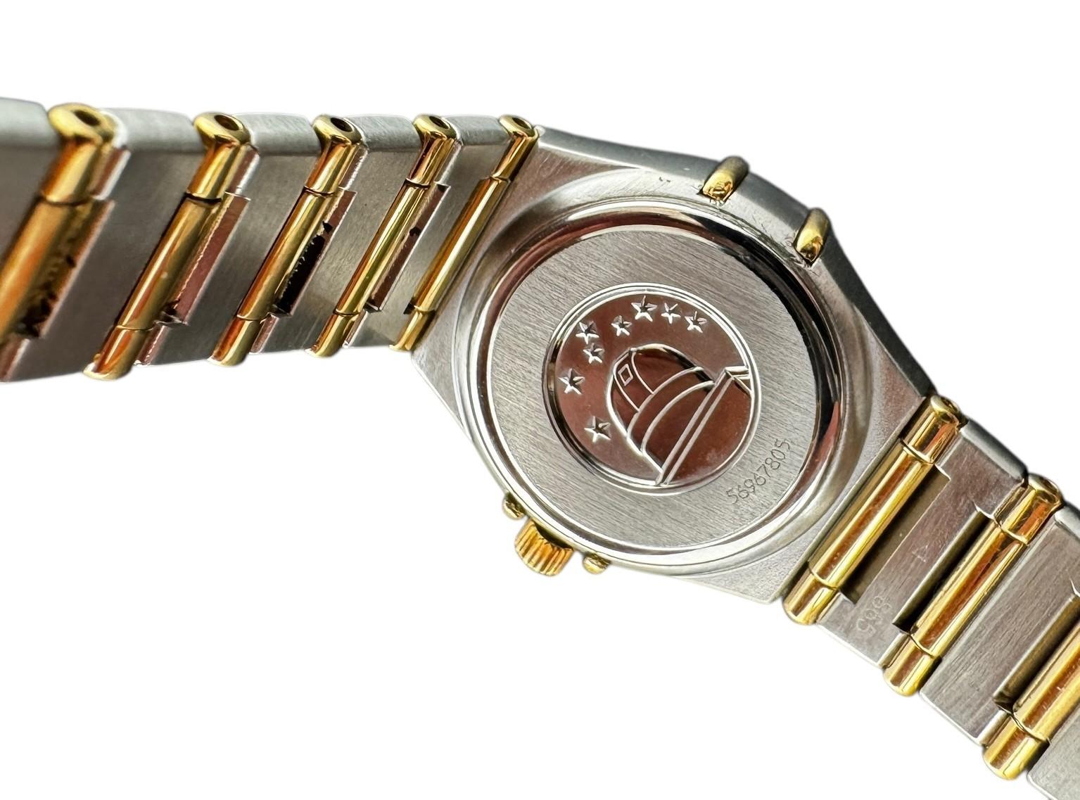 2011 Omega Constellation Mini Ladies Diamond Watch 1267.75 Box/Papiere #23238 im Angebot 5