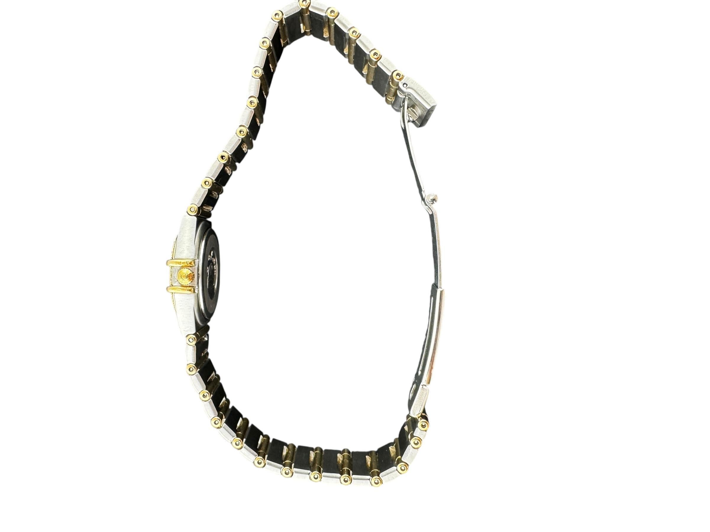 2011 Omega Constellation Mini Ladies Diamond Watch 1267.75 Box/Papiere #23238 im Angebot 2