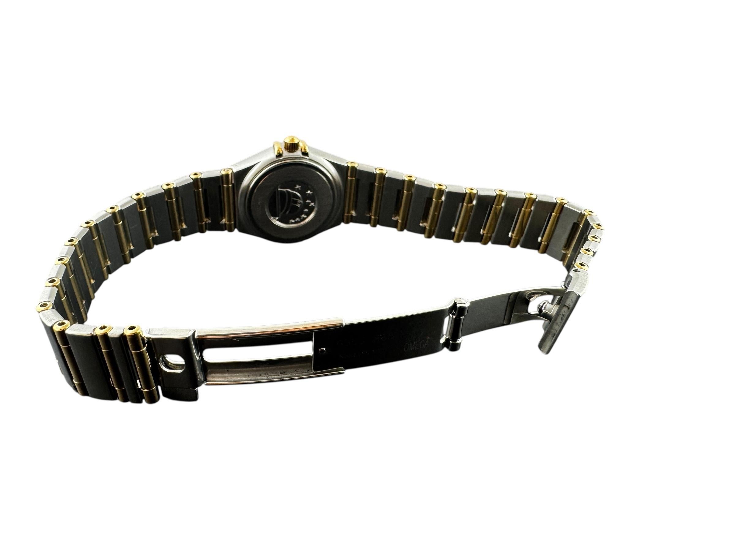 2011 Omega Constellation Mini Ladies Diamond Watch 1267.75 Box/Papiere #23238 im Angebot 3