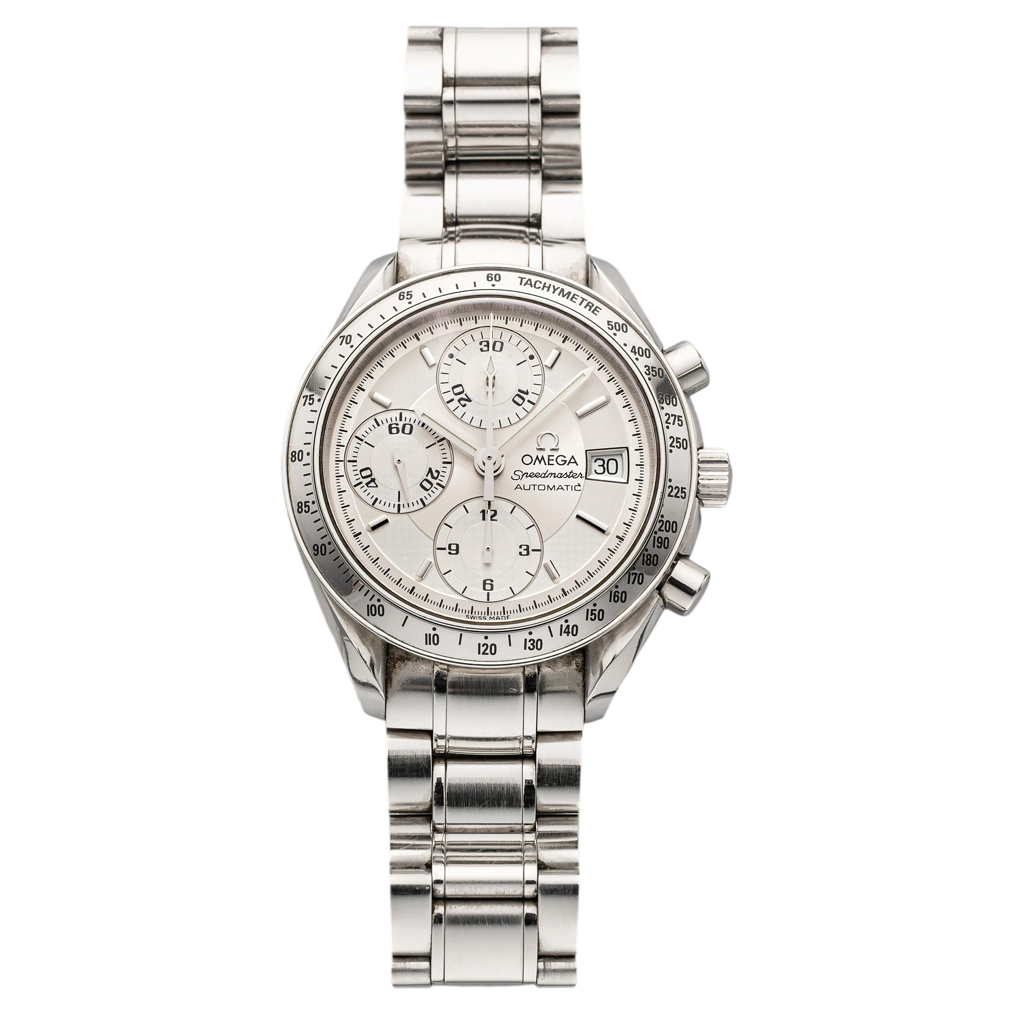 2011 Omega Speedmaster Date 3513.30 Acero Esfera Plateada Automático 40 mm en venta