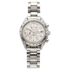 2011 Omega Speedmaster Date 3513.30 Steel Silver Dial Automatic 40 mm