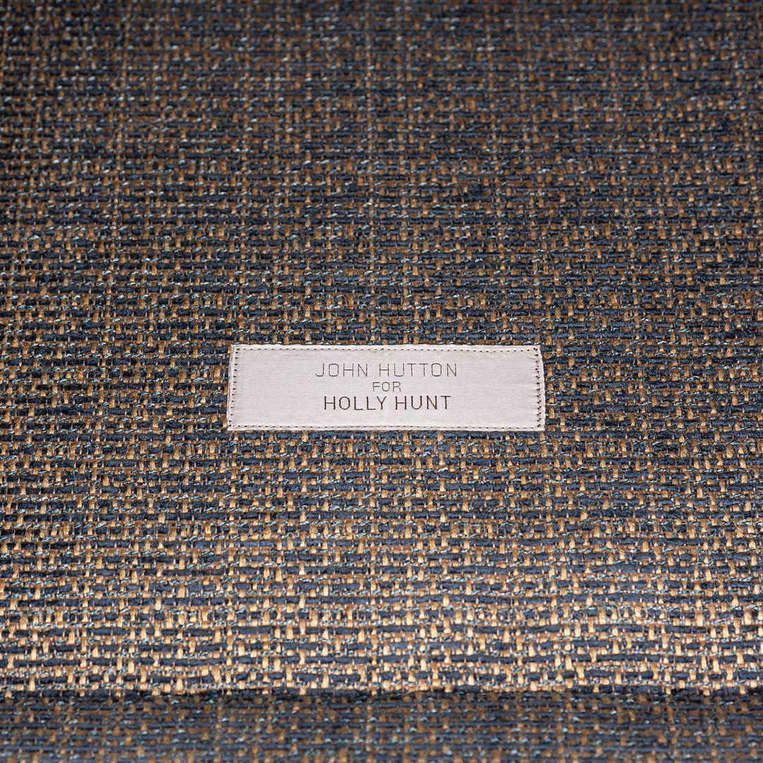 2011 Pair of Hemp Sail Club Lounge Chairs by John Hutton for Holly Hunt 4
