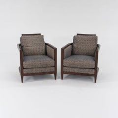 2011 Pareja de sillas de salón Sail Club de cáñamo de John Hutton para Holly Hunt