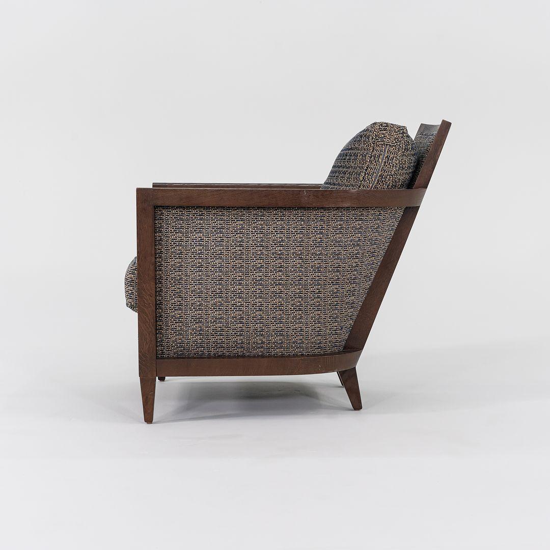 American 2011 Pair of Hemp Sail Club Lounge Chairs by John Hutton for Holly Hunt