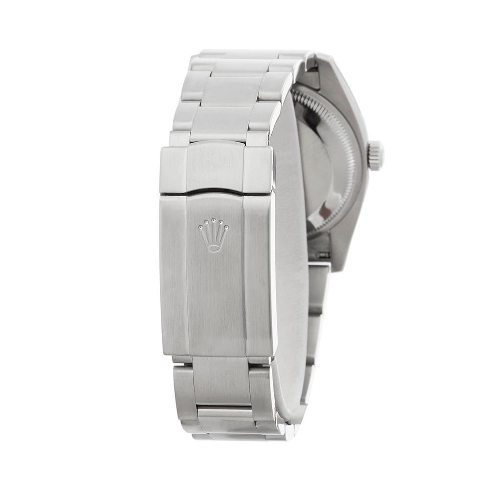 Women's or Men's 2011 Rolex Air King Stainless Steel 114200 Wristwatch