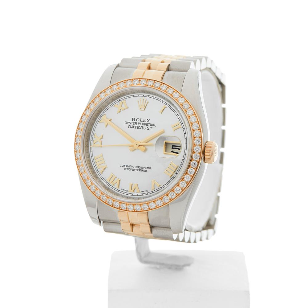 2011 Rolex Datejust Steel & Yellow Gold 116243 Wristwatch 1