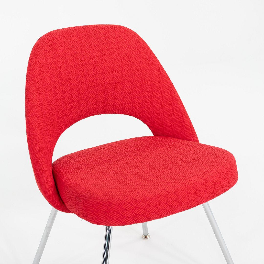 2011 Ensemble de quatre chaises d'appoint sans bras Eero Saarinen pour Knoll en vente 3