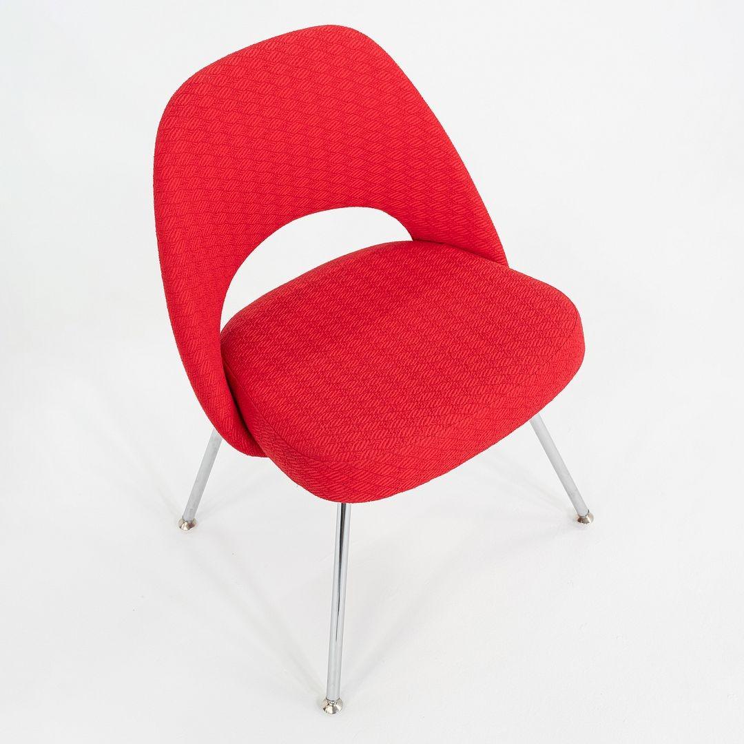 2011 Ensemble de quatre chaises d'appoint sans bras Eero Saarinen pour Knoll en vente 4