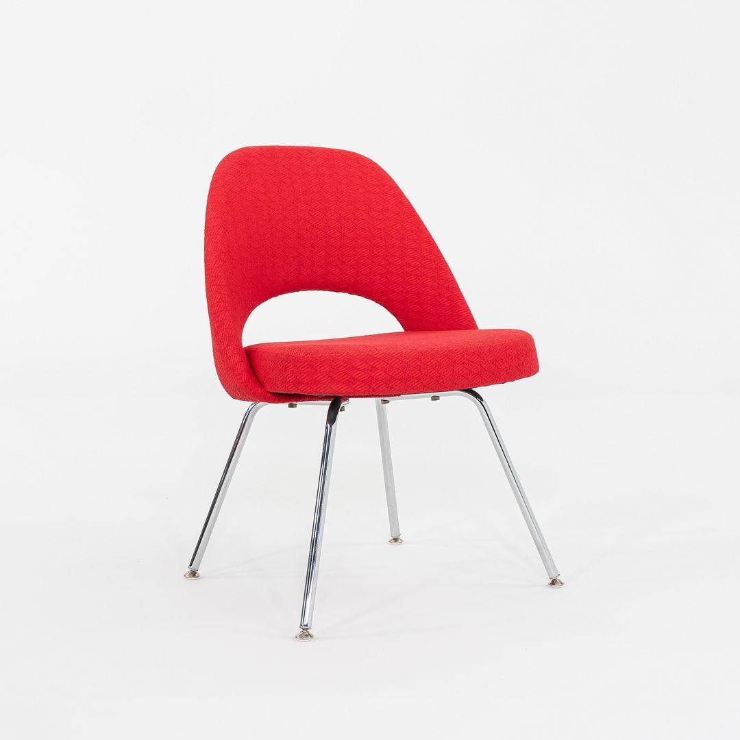 2011 Ensemble de quatre chaises d'appoint sans bras Eero Saarinen pour Knoll Excellent état - En vente à Philadelphia, PA