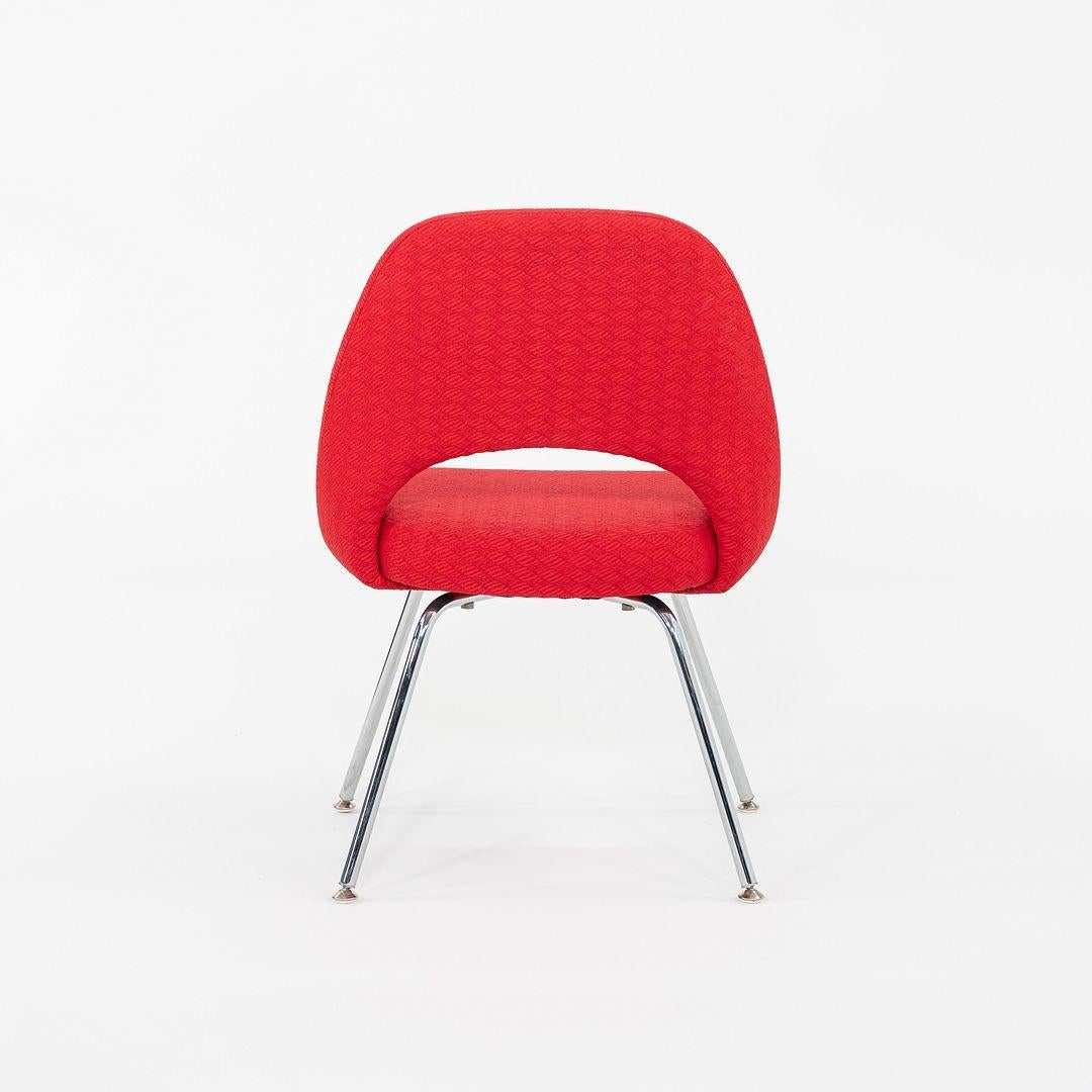 XXIe siècle et contemporain 2011 Ensemble de quatre chaises d'appoint sans bras Eero Saarinen pour Knoll en vente