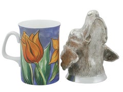 Sterling Silver 'Dog' Stirrup Cup
