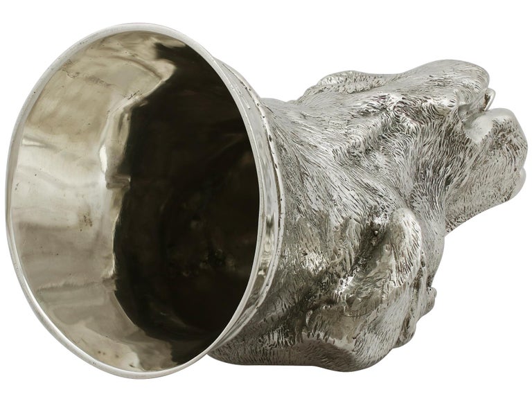 2011 Sterling Silver Stirrup Cup For Sale at 1stdibs
