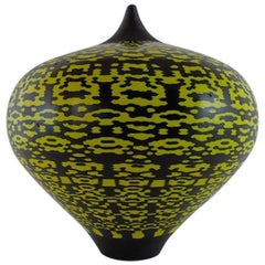 2011 Tartari Lorenzo for Marty Glass Murano Murrine Vase "Arabesque" Series