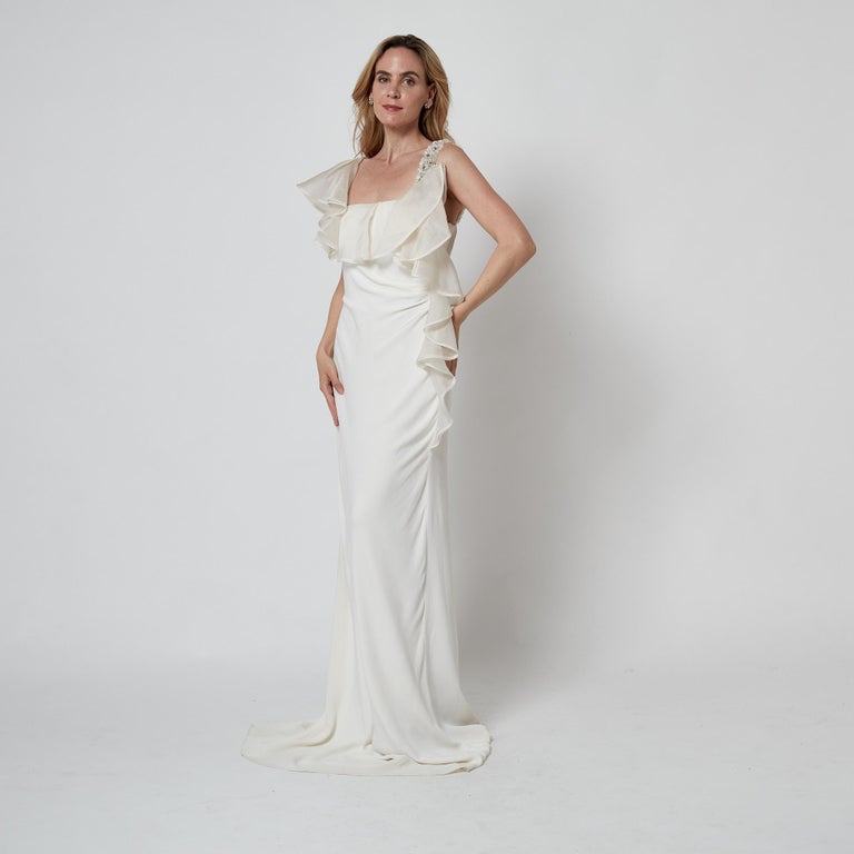 white maxi dress for plus size Women's Casual Satin Plus Size Dress Lantern Long Sleeve High Waist A Line  Swing Pleated Wedding Guest Dresses B-White at Amazon Women's Clothing store