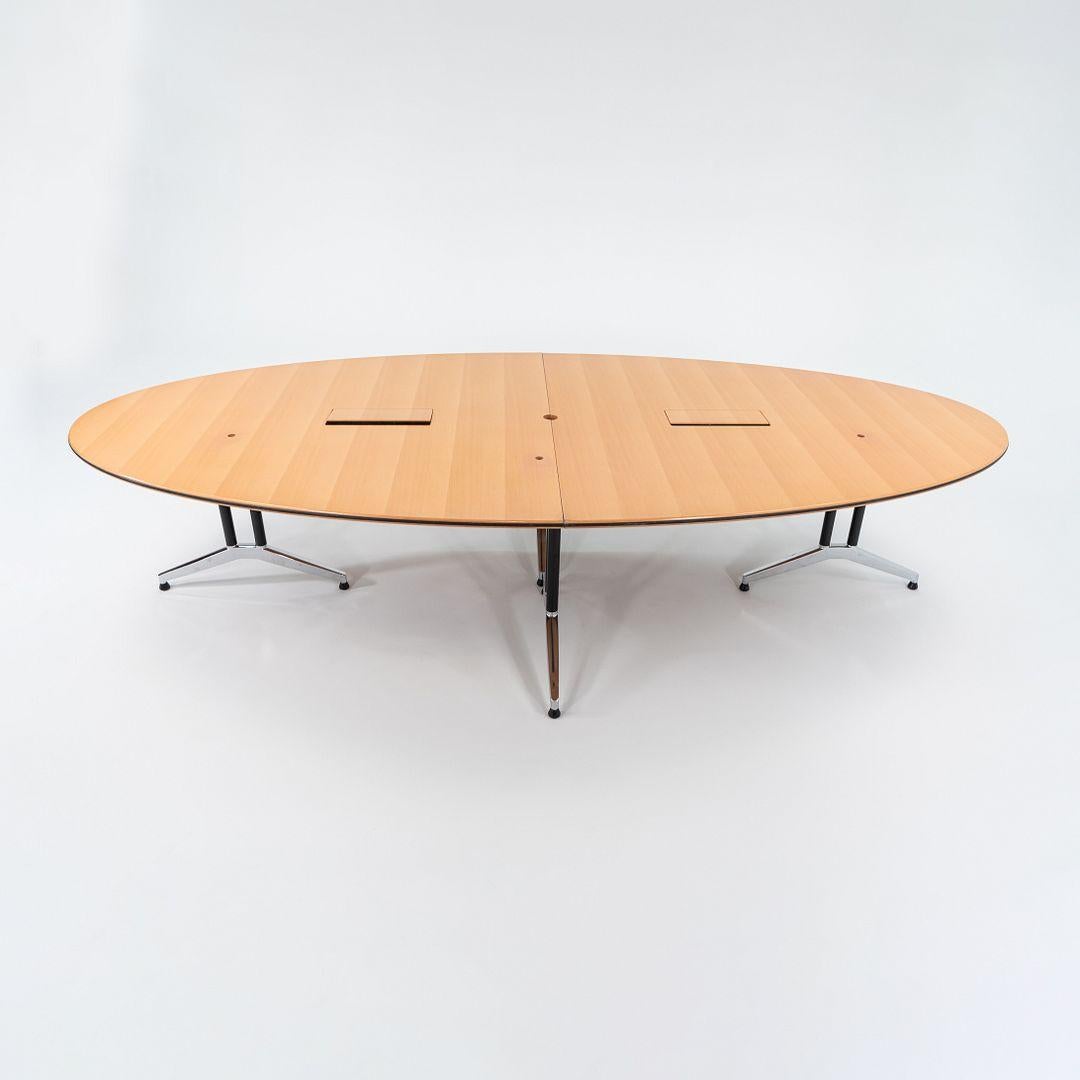 Allemand 2011 Wilkhahn of Germany Logon 620 Range Table de conférence 126 x 51 Inches 620/21 en vente