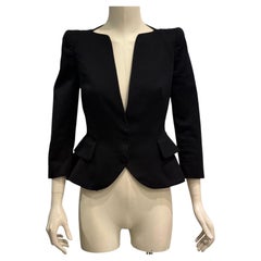 Blazer sculptural en laine Alexander McQueen, 2012