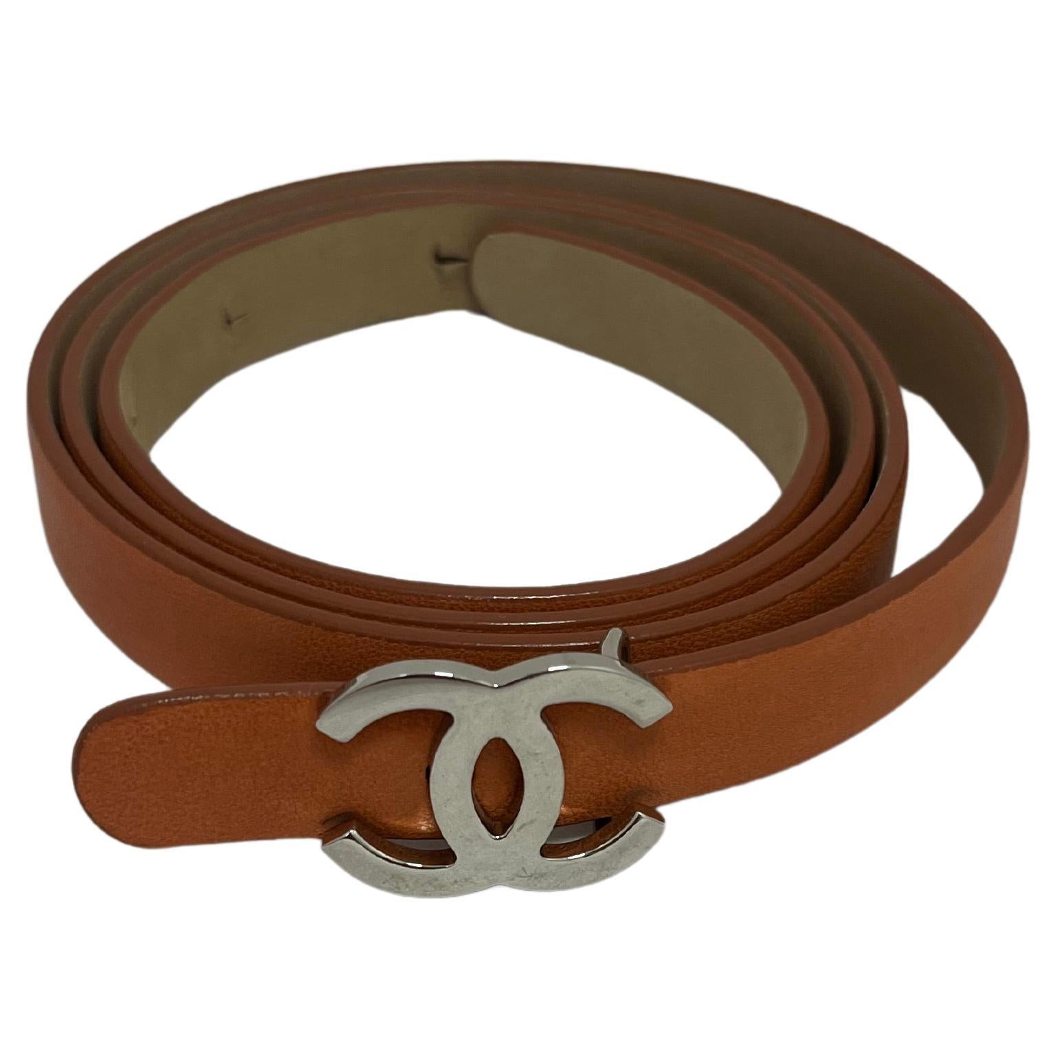 2012 Chanel Coco Skinny Belt 85c34"m