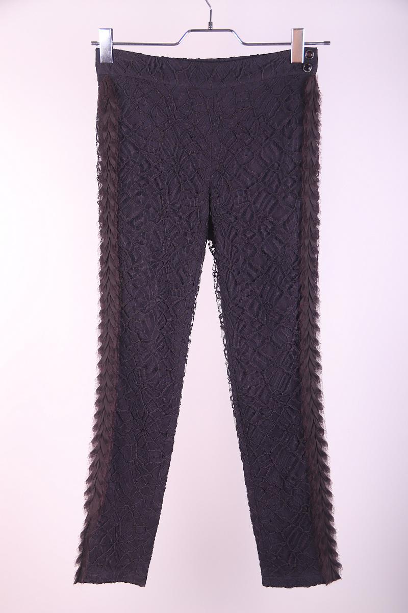 Nero 2012 Chanel Lace Trousers FW 2012 in vendita