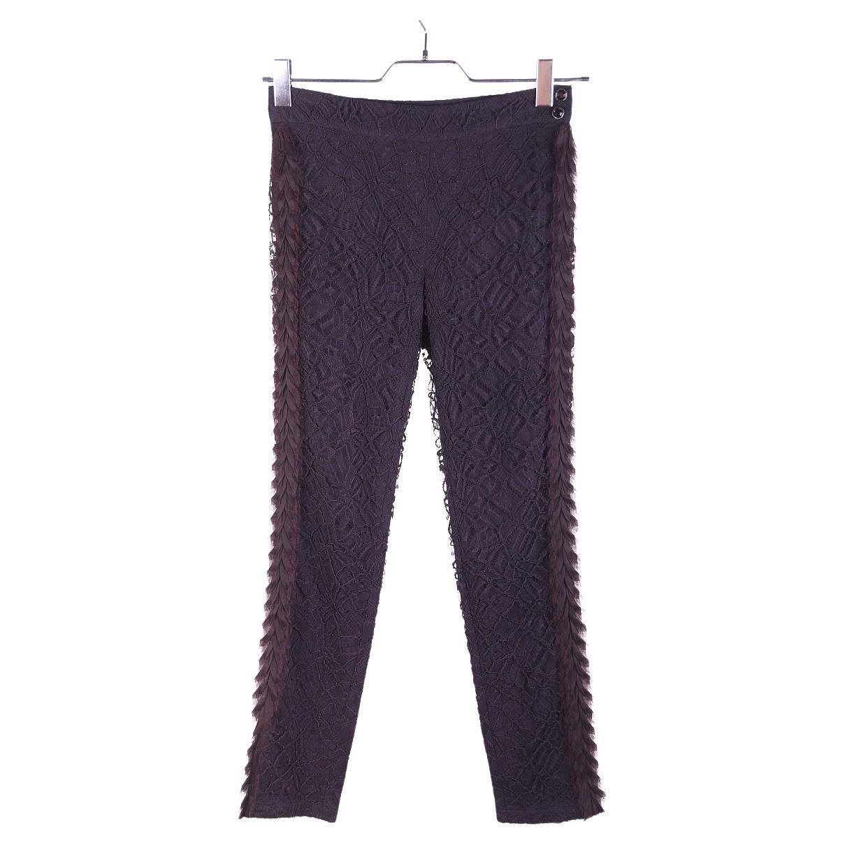 2012 Chanel Lace Trousers FW 2012 in vendita