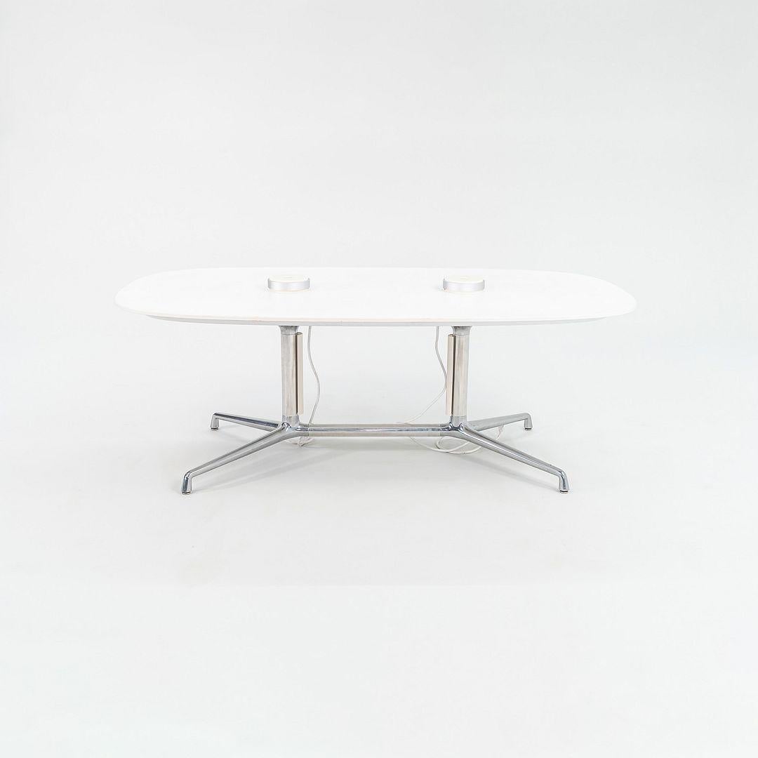 Aluminum 2012 Coalesse/Steelcase SW_1 Conference Table in Laminate 72 x 40 in For Sale