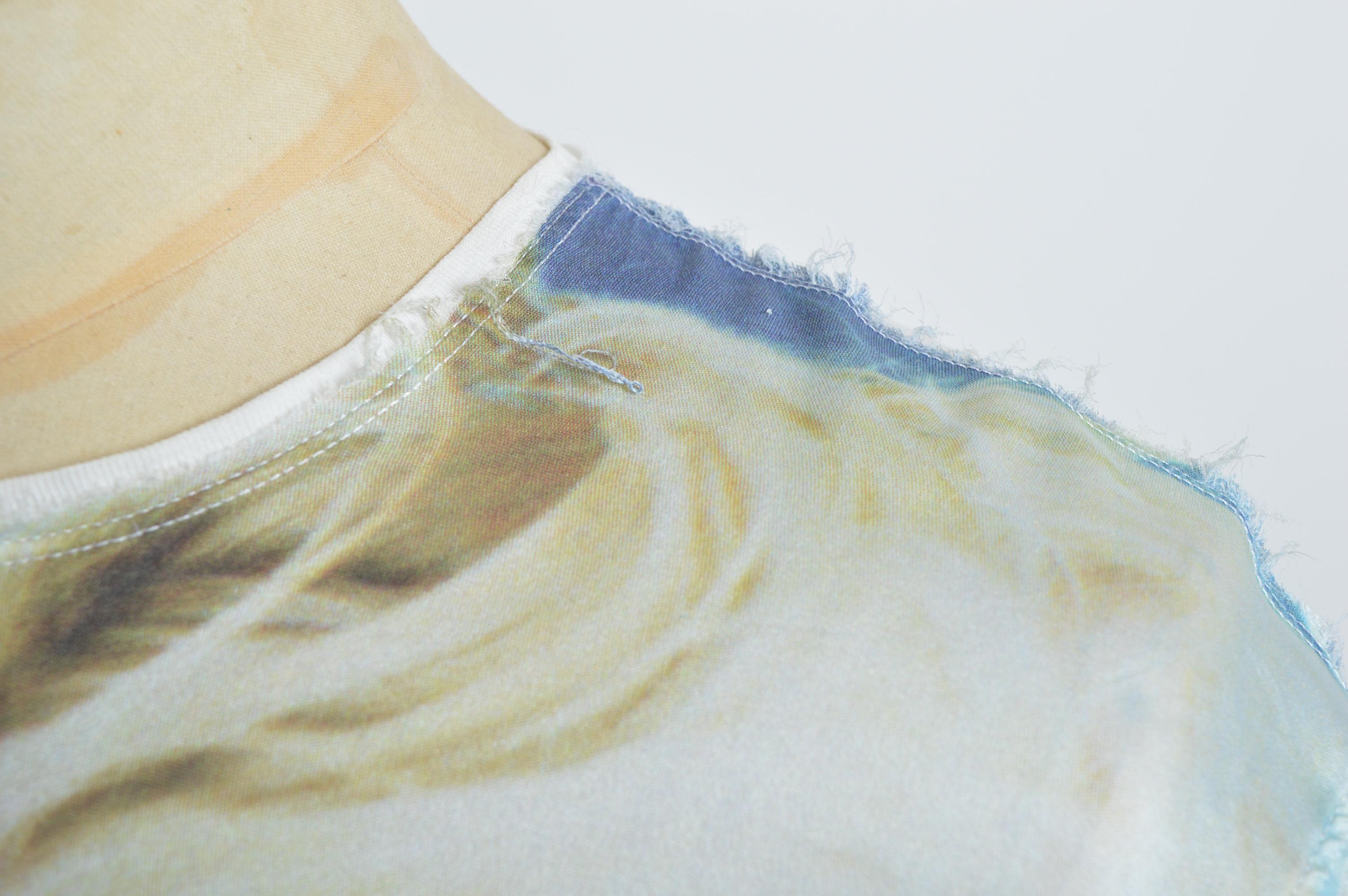 2012 DOLCE & GABBANA Madonna ‘Boy Toy’ Silk Print Oversized T Shirt For Sale 7