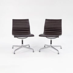 2012 Herman Miller Eames Aluminum Group Management Armless Side or Desk Chair