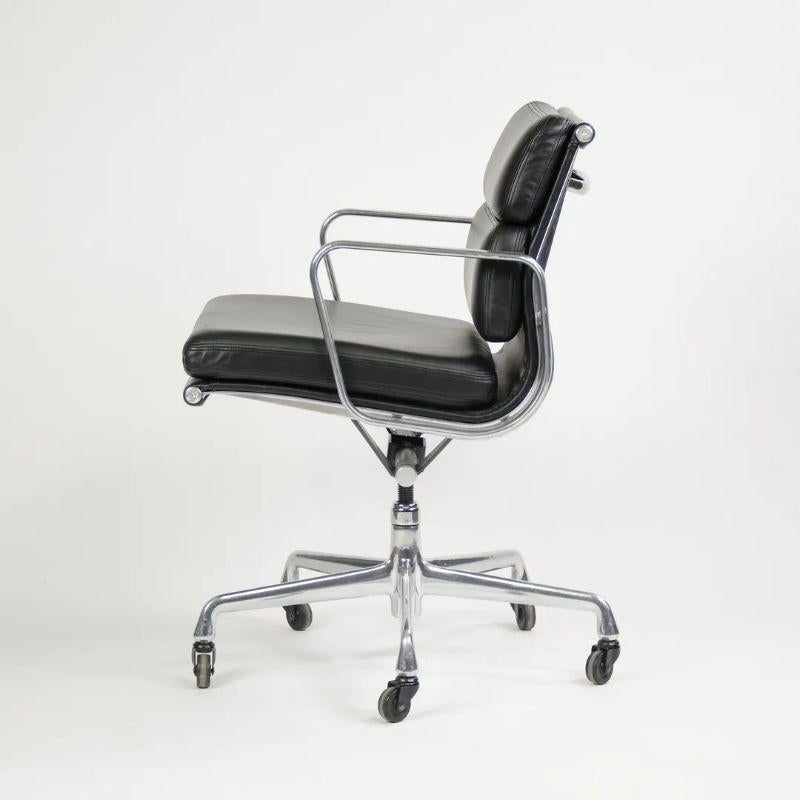 2012 Herman Miller Eames Aluminum Soft Pad Desk Chairs Black 6+ Avail 2